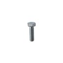 Hexagon bolt M6x1x20 without nut - galvanized