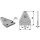 Fodder mixer knives