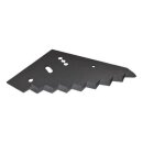 Fodder mixer knives