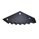 Fodder mixer knives