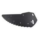 Fodder mixer knives