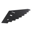 Food mixer knive - hard metal faced