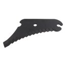 Round baler knife