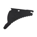 Round baler knife