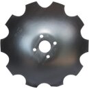 Notched disc with flat neck - Ø510