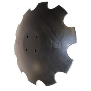 Notched disc with flat neck Ø510