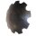 Notched disc with flat neck Ø510