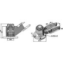 Bearing with shank
