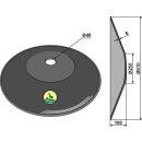 Plain disc Ø610x6 - Truncated