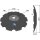 Notched disc with flat neck - Ø610x8