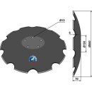 Notched disc - Ø660x6