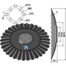 Gewellte Scheibe Ø610x5