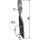 Harrow-blade for Dyna-Drive, left