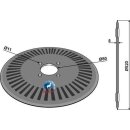 Disc for plow Ø520x5