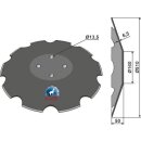 Notched disc Ø510x6,5