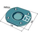 Cap piece of the bearing