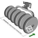Tubular packer rollers segments - 840