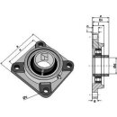 Tension bearing UCF - Ø40