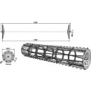 Cage roller notched bars - 1440mm