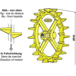 Nockenring - Ø530mm