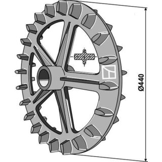 Crosskillring - Ø440mm