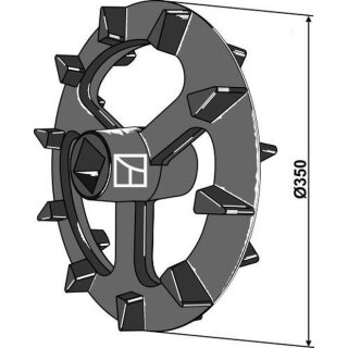 Crosskill ring - Ø350mm