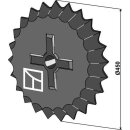 Zahnwalzenring - Ø450mm