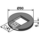 Einstellscheibe Ø90x6x41
