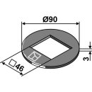 Einstellscheibe Ø90x3x46