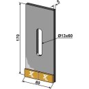 Abstreifer - Hartmetall
