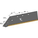 Reversible point share - 18 - left - Hard metal