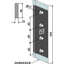 Bolt-on tine DURAFACE - left