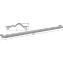 Scraper floor rail