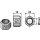 All-metal nut with squeezing device M16 - DIN980 galv. 10.9