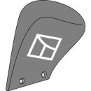 Düngereinlegerblech M1 - links