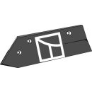 Steinschar - Hartmetallbeschichtet - unterseitig - links
