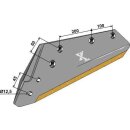 Reversible point share - 16 - left - Hard metal