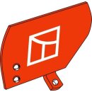 Manure skimmer board - left