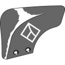 Düngereinlegerblech - links
