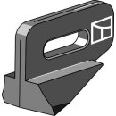 Cast heel - right/left