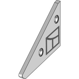Landside tip - right