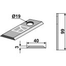 Rotary mower blade