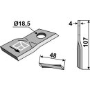 Rotary mower blade