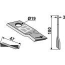 Rotary mower blade