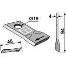 Rotary mower blade