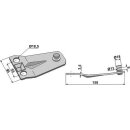 Fixing for rotary mower
