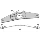 Fixing for rotary mower blades