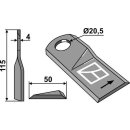 Rotary mower blade