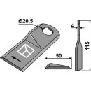 Rotary mower blade