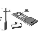 Rotary mower blade